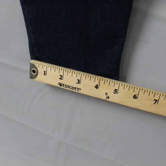 Sezane Jeans Womens 29 Brut Sexy Straight Slim Blue Quiet Luxury Minimalist - Picture 14 of 16